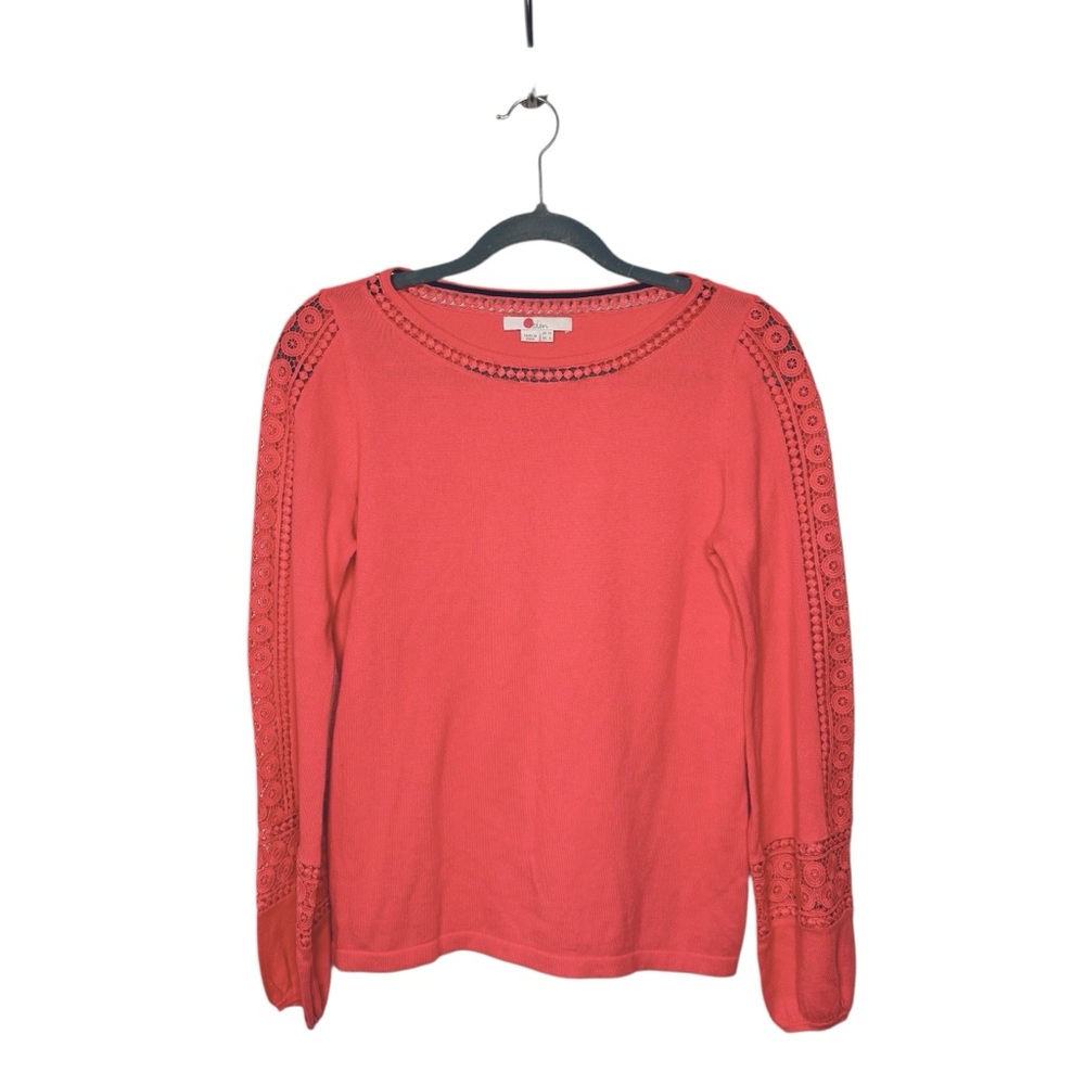 BODEN SALMON COLOR LIGHTWEIGHT SWEATER SZ 6